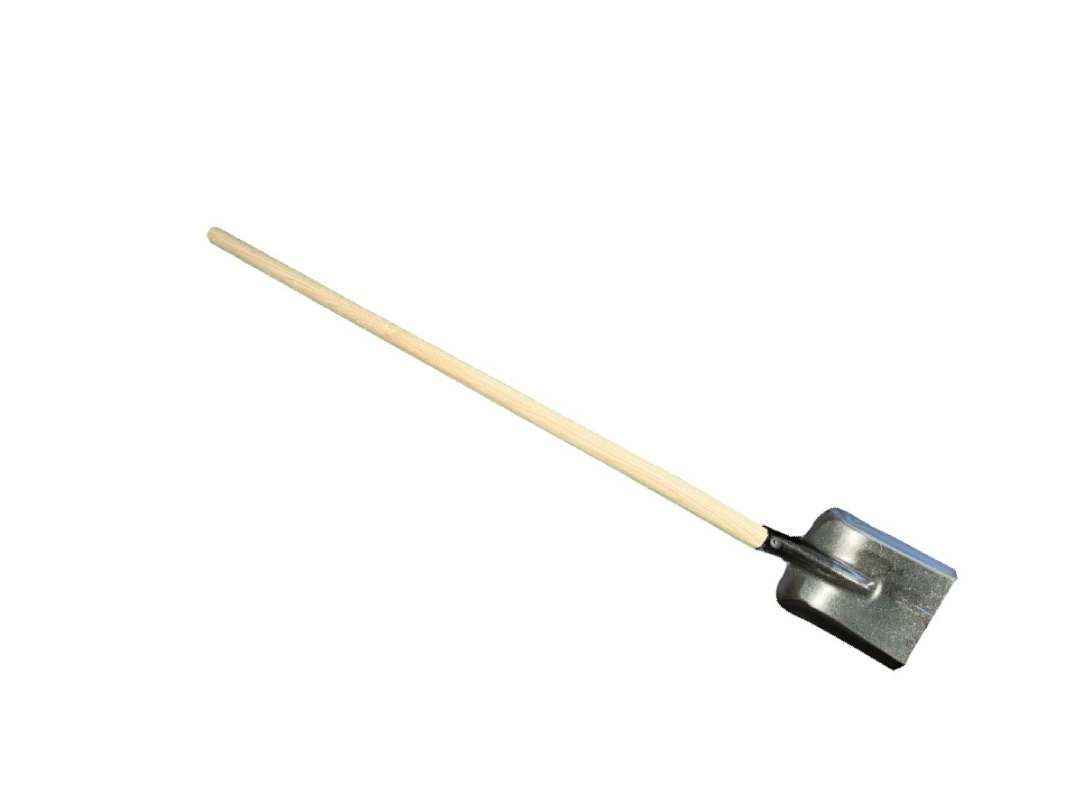 Square mouth shovel with 130cm handle